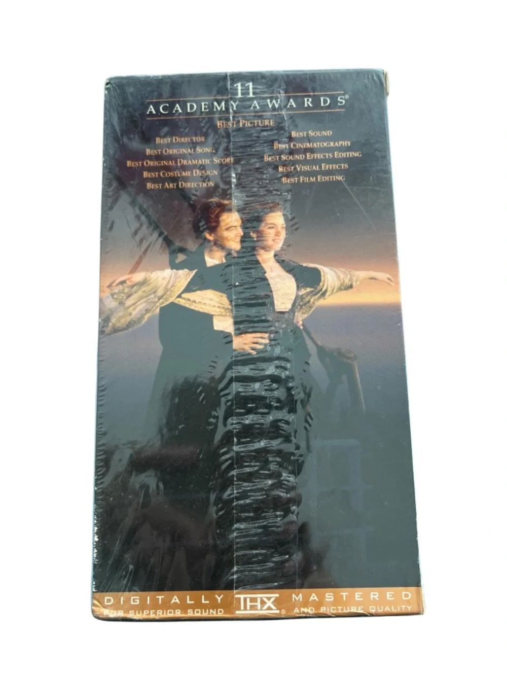 Titanic VHS 2 Tape Set Sealed‎ Leonardo DiCaprio Kate Winslet 1997 THX